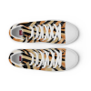 Tiger Print Women's High-Top Canvas Shoes