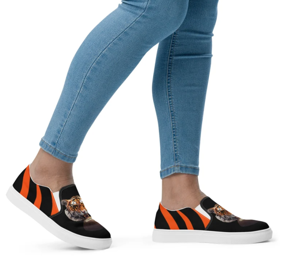 Tiger Women's slip-on canvas shoes