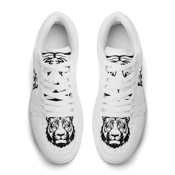Steely - eyed Tiger Vegan - Skate Low Top Sneakers